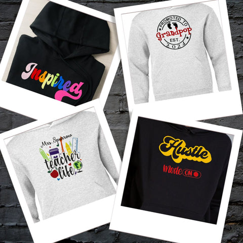 Adult Drawstring Hoodie Collection
