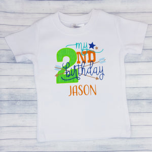Boys Birthday Shirt - 2nd Birthday