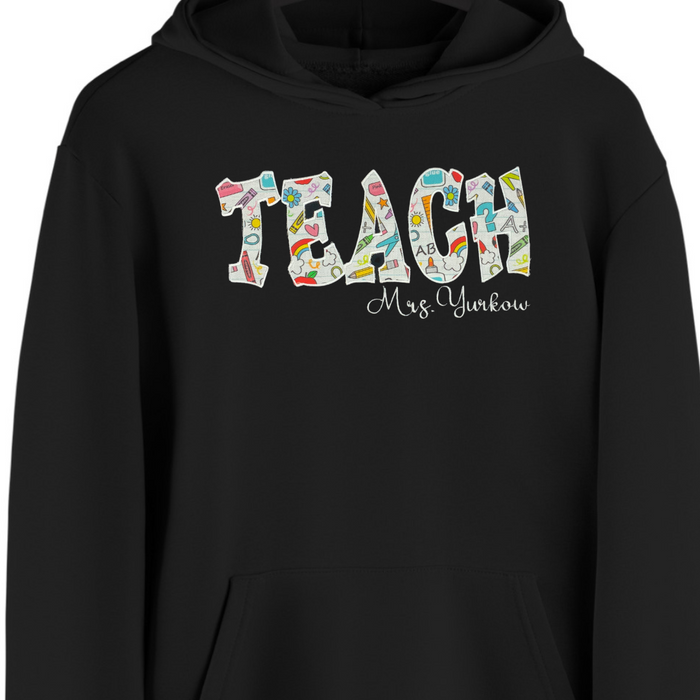Adult Hoodie (w/ drawstrings)- Teacher supplies