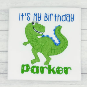 It’s My Birthday Dino Boys Birthday Shirt