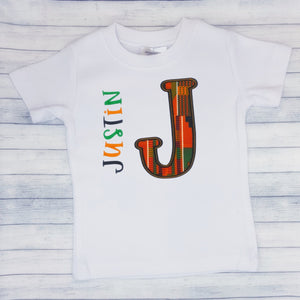 Name Shirt African Print