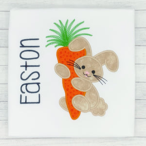 Easter - Holiday - Bunny Holding Carrot