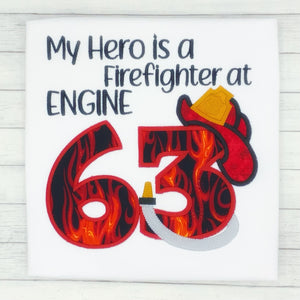 Firefighter Engine/Ladder Number