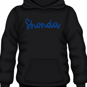 Adult Hoodie (w/ drawstrings)- connect with me