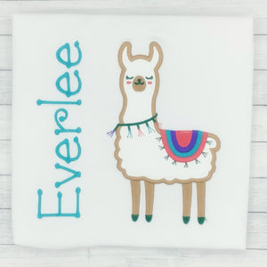 Llama Name Shirt