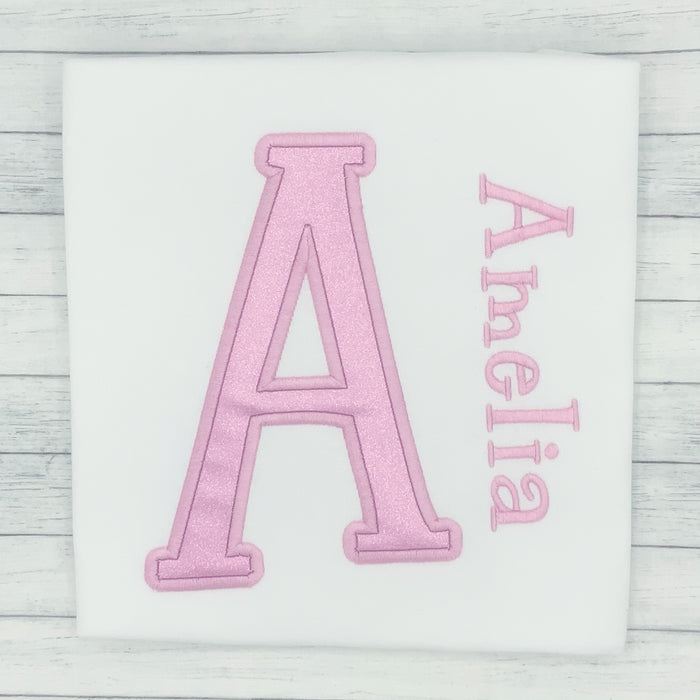 Light Pink Letter A | Sticker