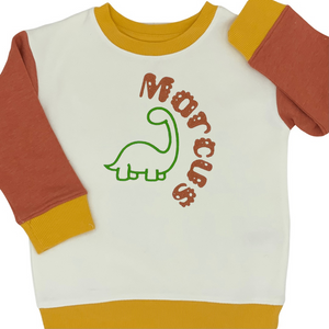 Toddler Sweatshirt (Dino Autumn)